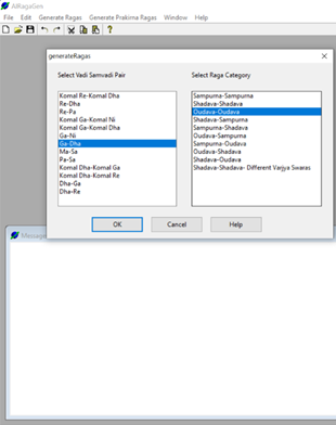 Figure 7b:- Details of Raga Generation Prompt